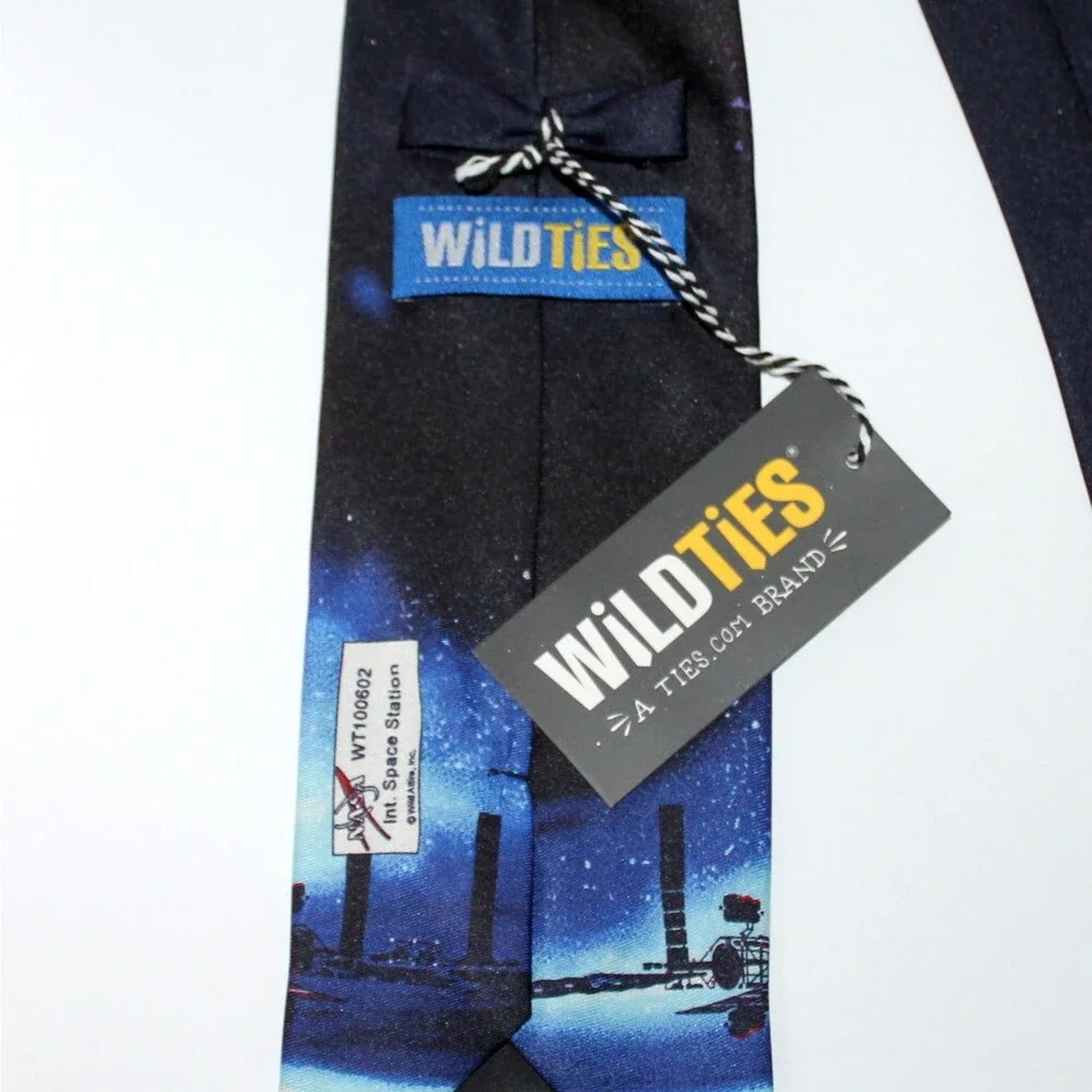 NASA Necktie International Space Station Wild Ties NEW space cosmos